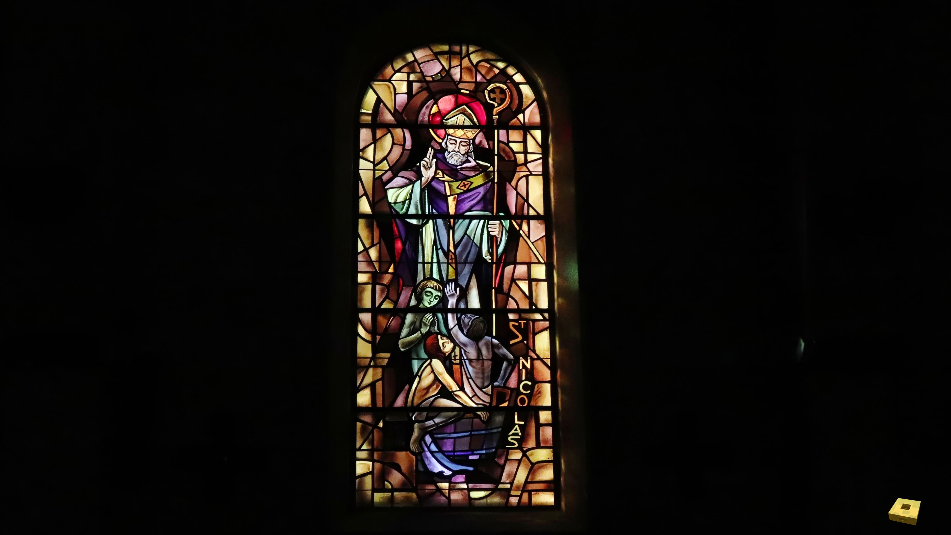 Rouceux, église - vitrail (I)