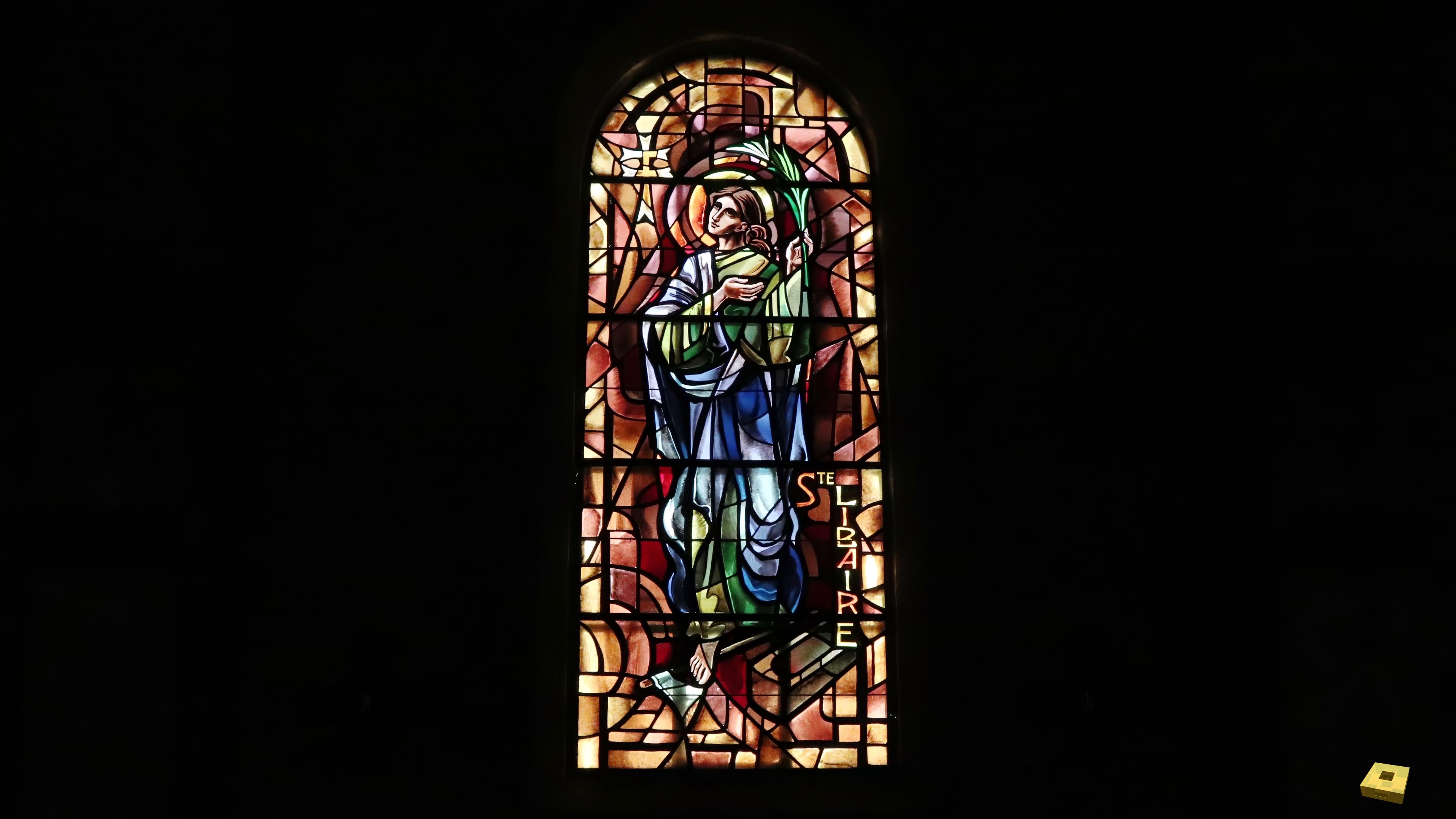 Rouceux, église - vitrail (I)