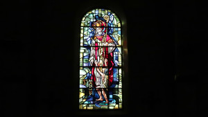 Rouceux, church - stained glass (I)