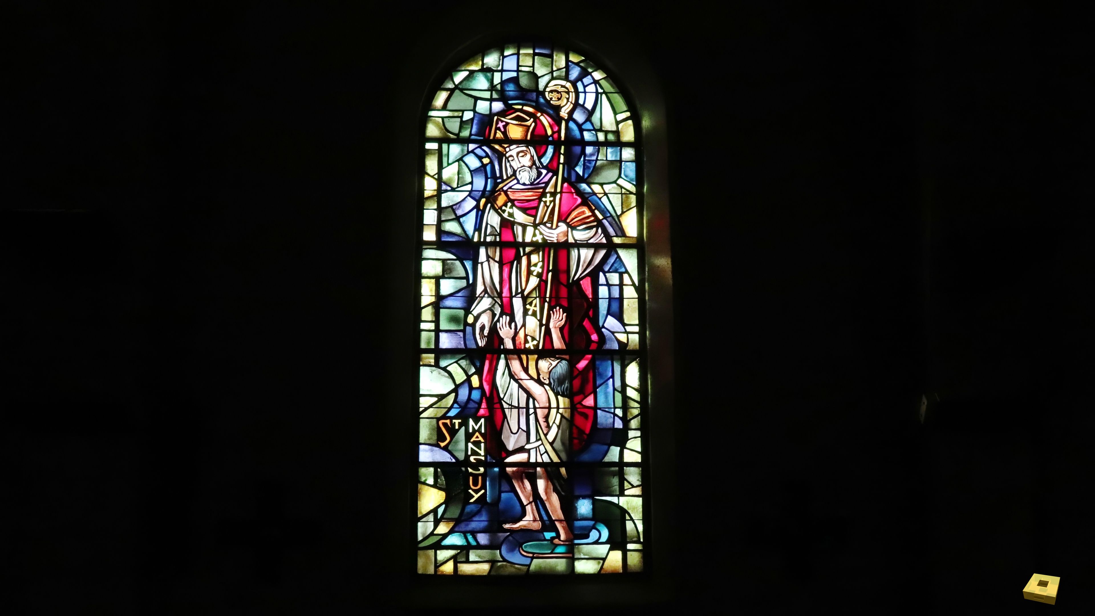 Rouceux, église - vitrail (I)