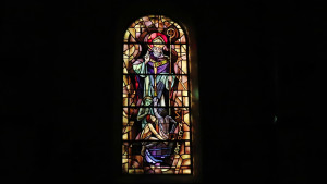 Rouceux, church - stained glass (I)