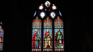 Neufchâteau, St-Nicolas- stained glass window (I)