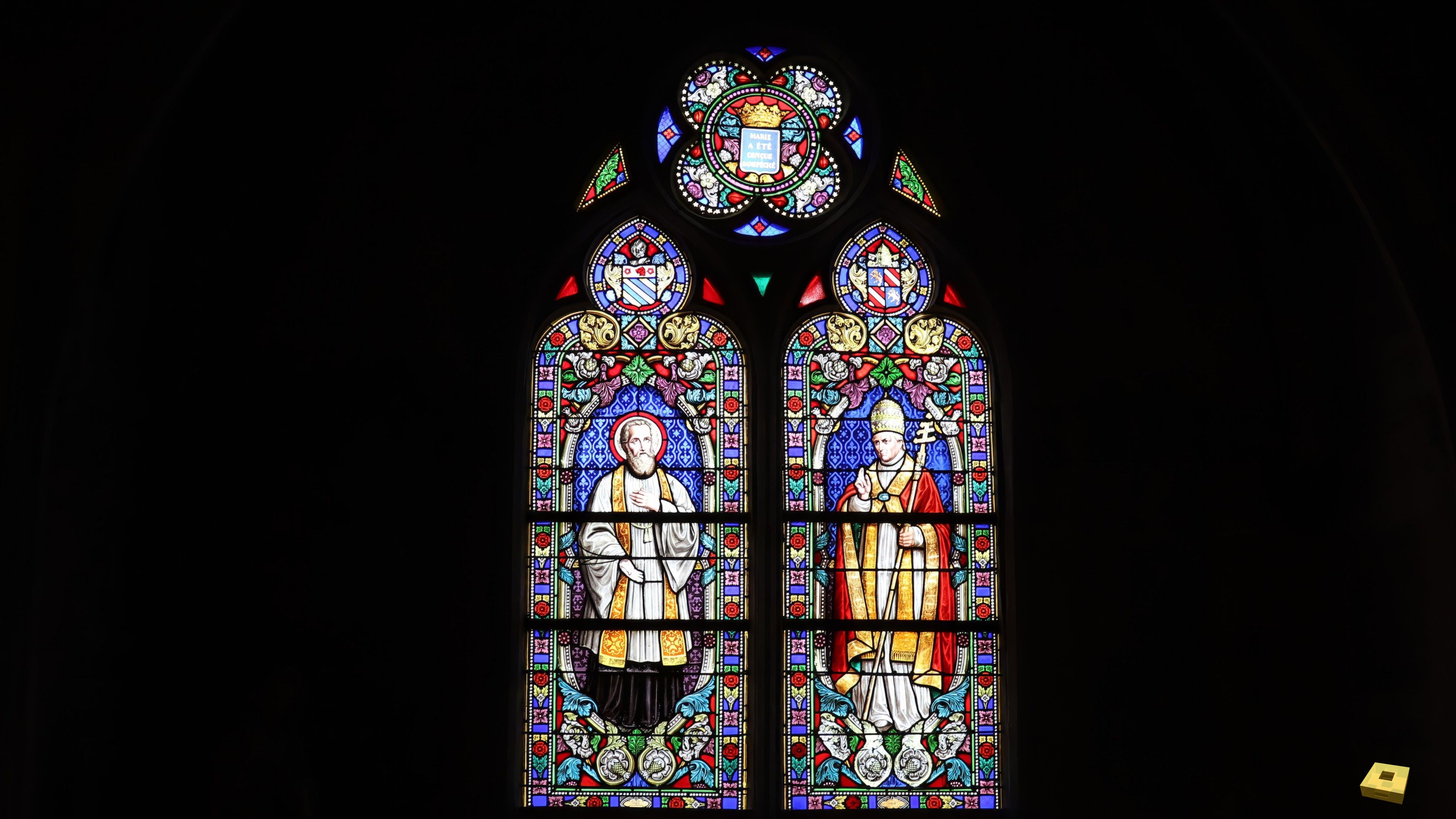 Neufchâteau, St-Nicolas- vitrail (I)