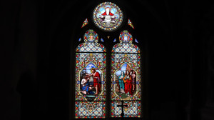 Neufchâteau, St-Nicolas- stained glass window (I)