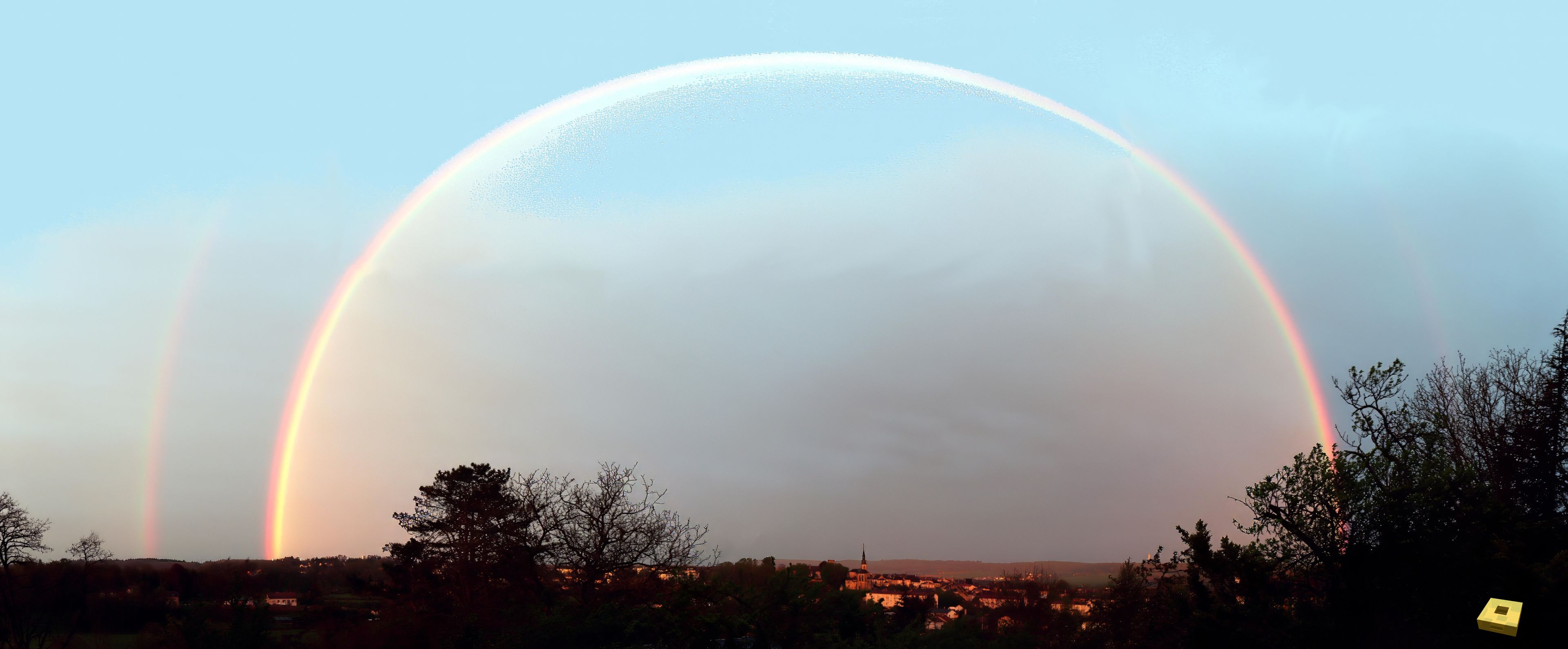 Neufchâteau, double arc-en-ciel (I)