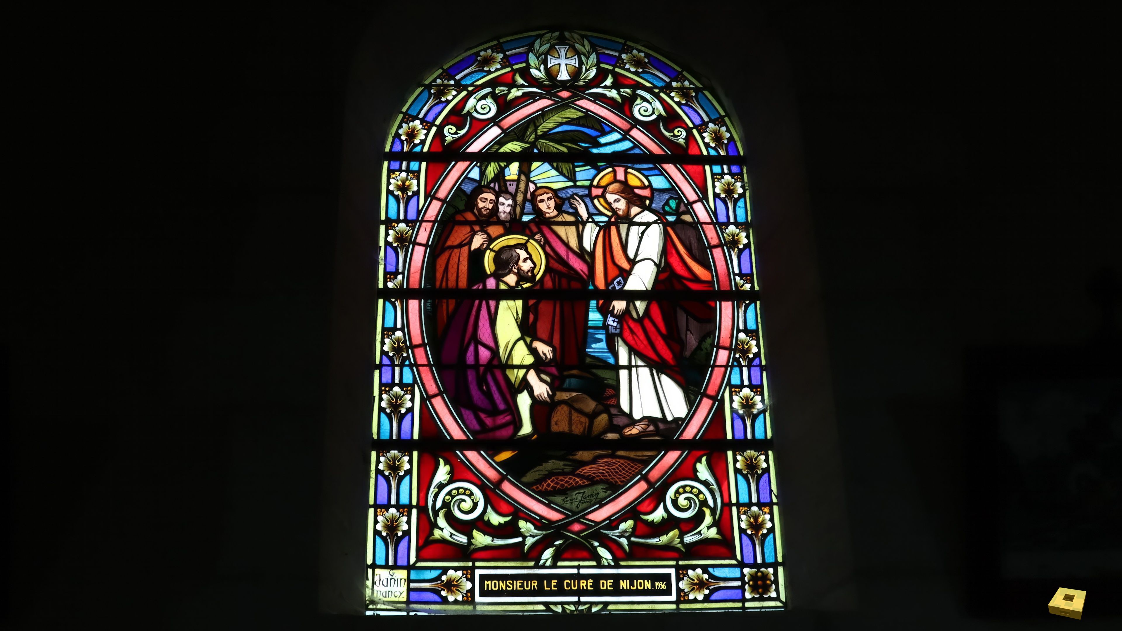 Nijon, St Remy - stained glass (I)