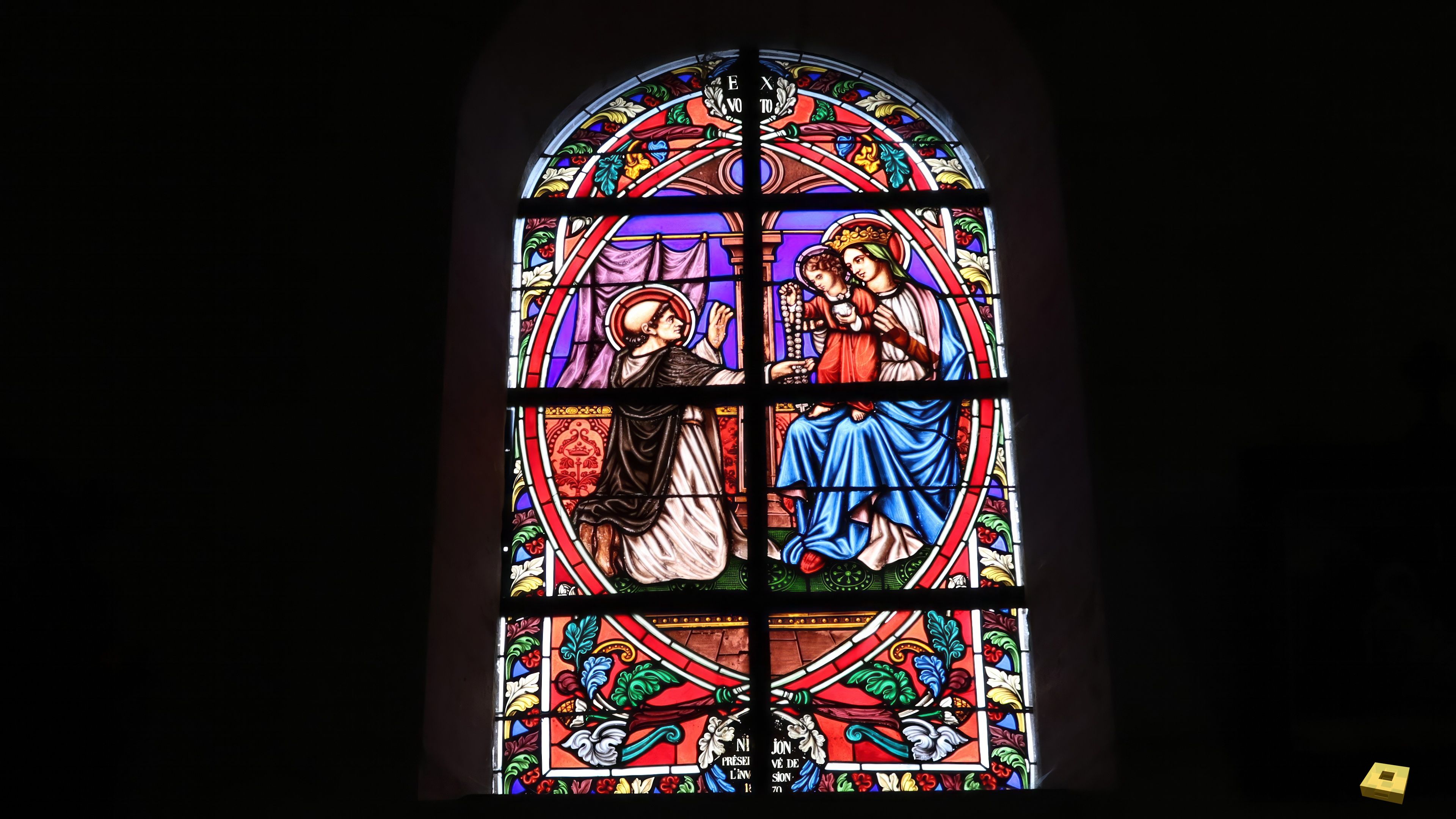 Nijon, St Remy - vitrail (I)
