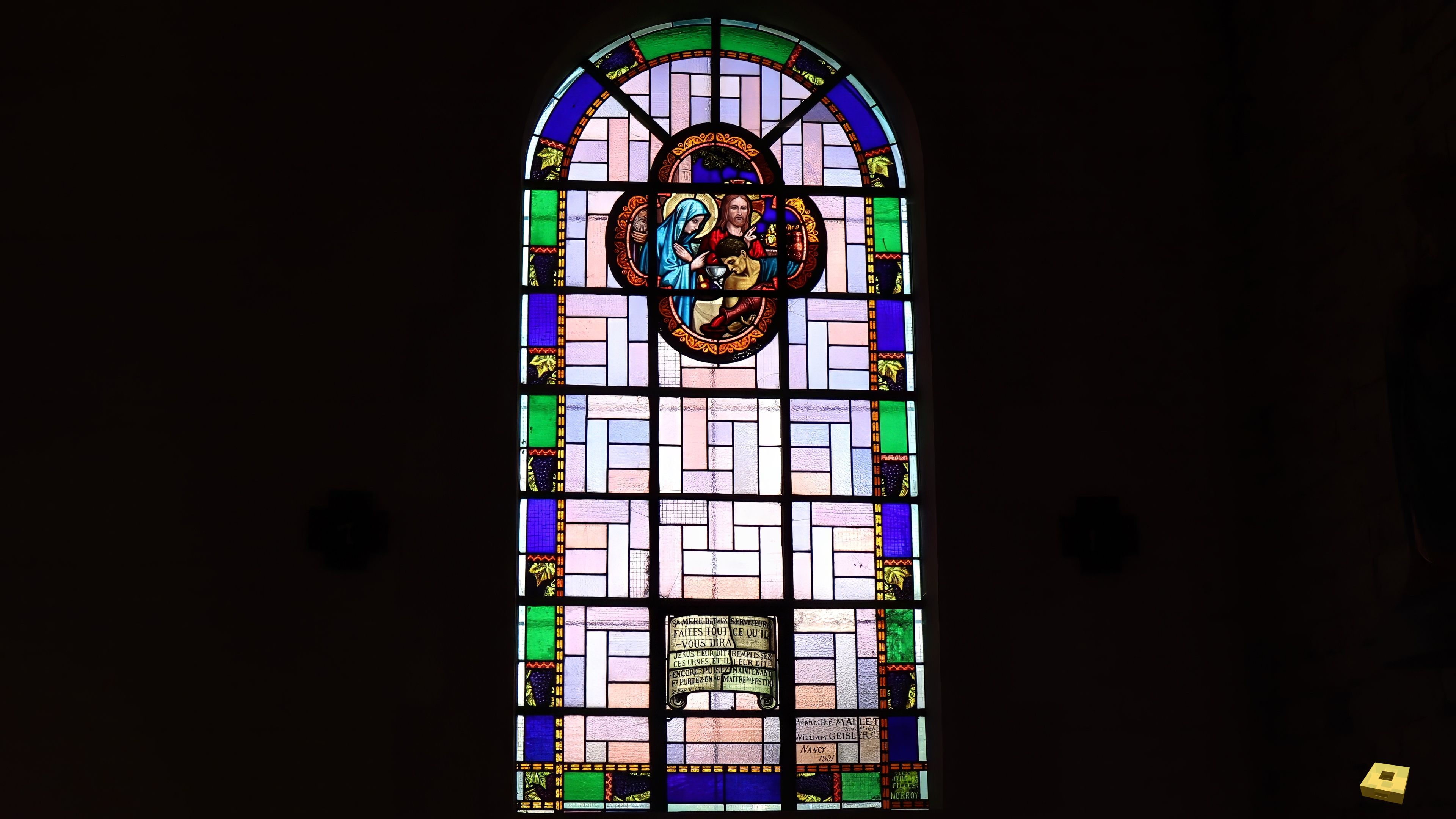 Norroy, Kirche - Buntglasfenster (I)
