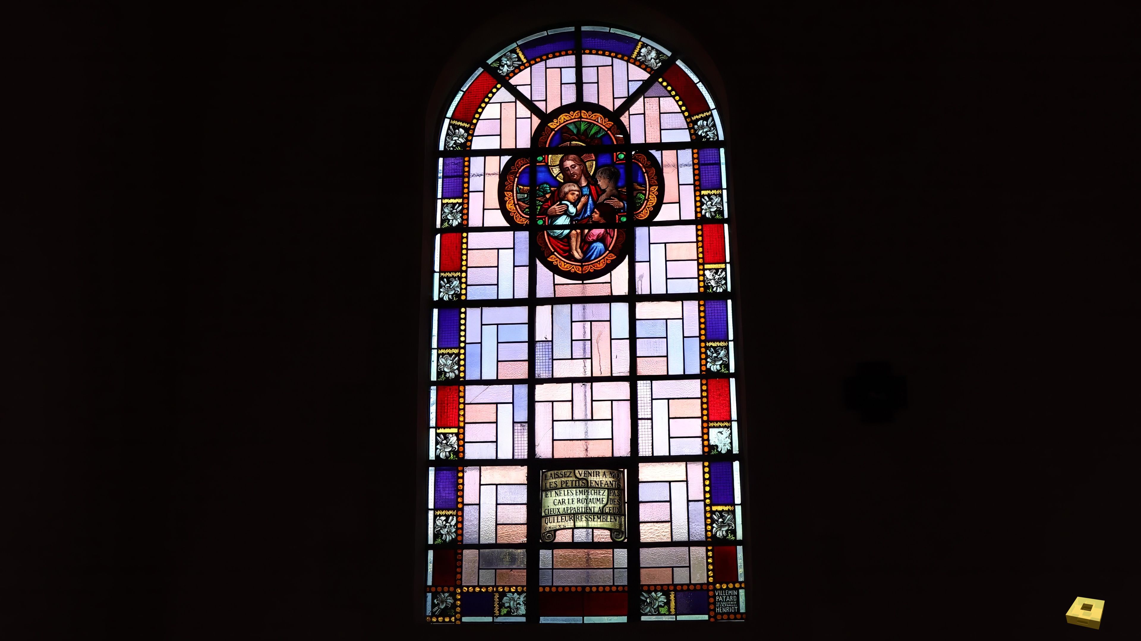 Norroy, Kirche - Buntglasfenster (I)
