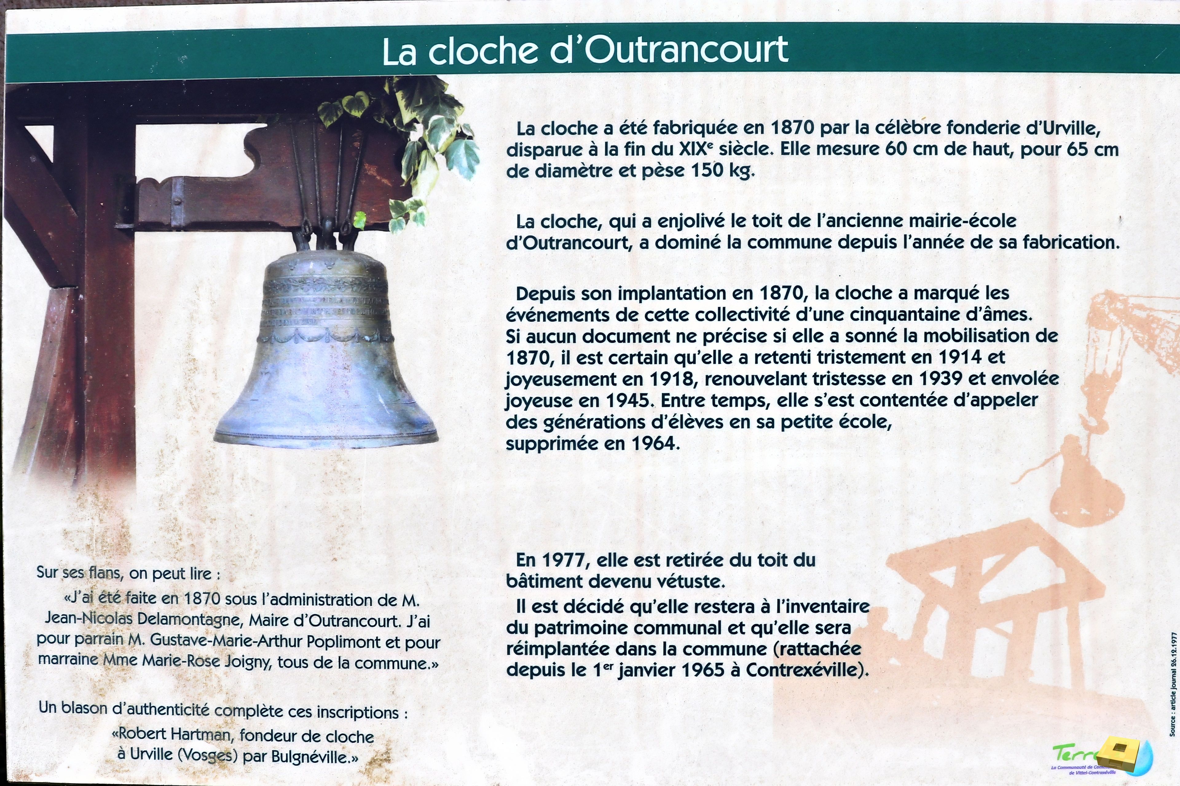 Outrancourt, Glocke (I)