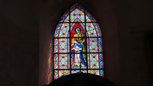 Outremécourt, église - vitrail (I)