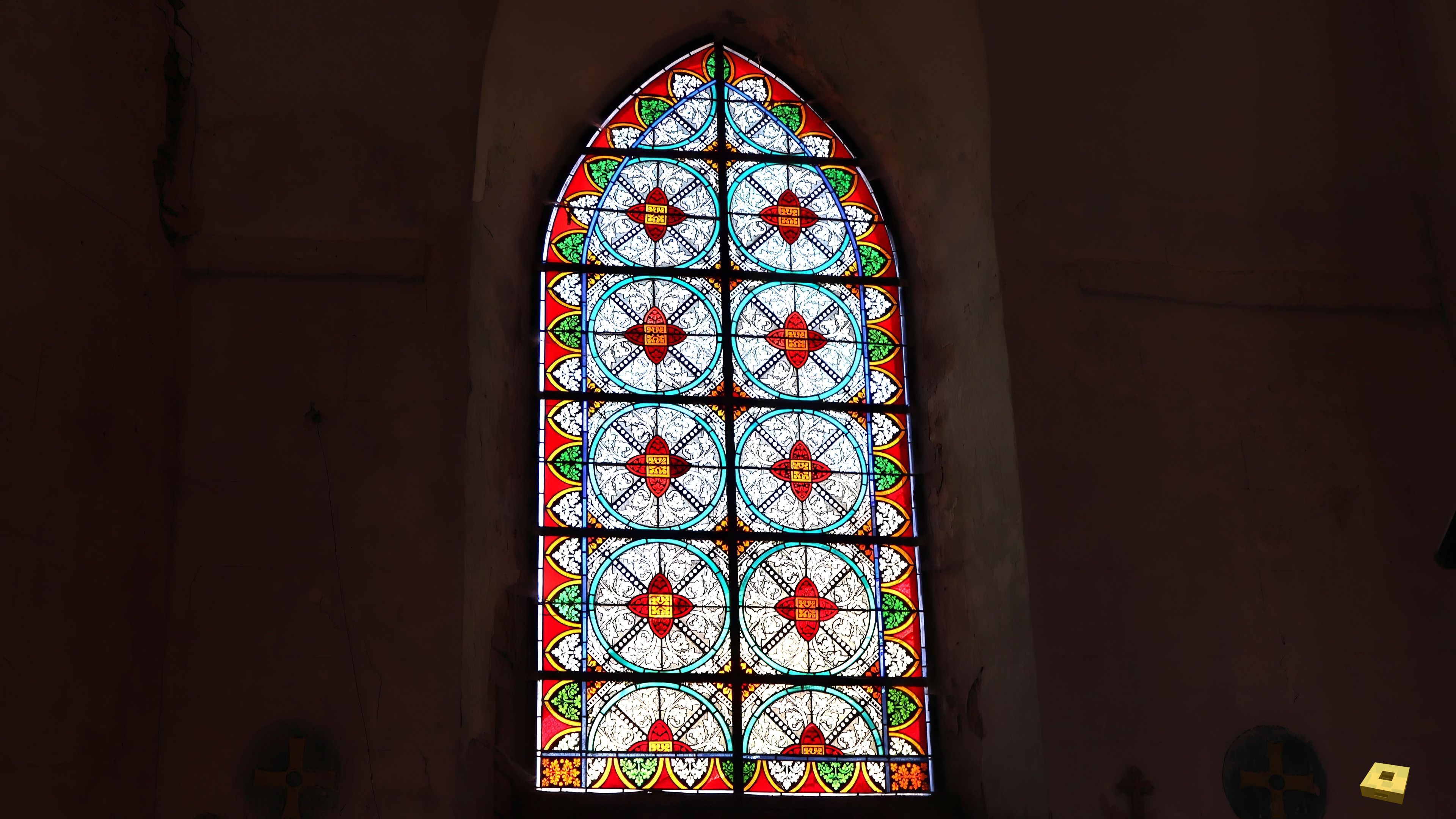 Outremécourt, église - vitrail (I)