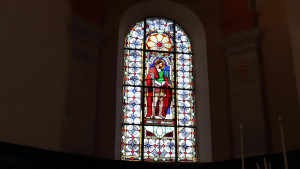 Pargny, church - stained glass window (I)
