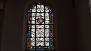 Pargny, church - stained glass window (I)