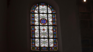 Pargny, church - stained glass window (I)
