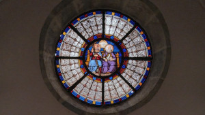 Pargny, church - stained glass window (I)