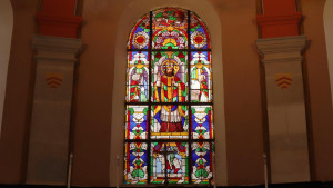 Pargny, church - stained glass window (I)