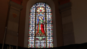 Pargny, church - stained glass window (I)