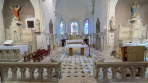 Pompierre, église - chœur (P)