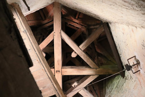 Pompierre, church - bell tower (I)