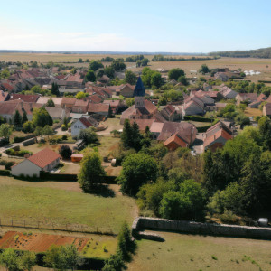 Prez-sous-Lafauche, vue de l'ouest (P)