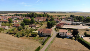 Prez-sous-Lafauche, vue aérienne (S)