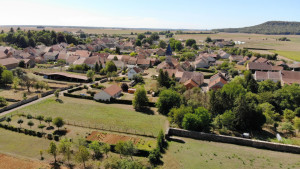 Prez-sous-Lafauche, vue aérienne (S)