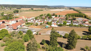 Prez-sous-Lafauche, vue aérienne (S)