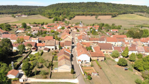 Prez-sous-Lafauche, vue aérienne (S)
