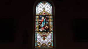 Rainville, church - stained glass window (I)