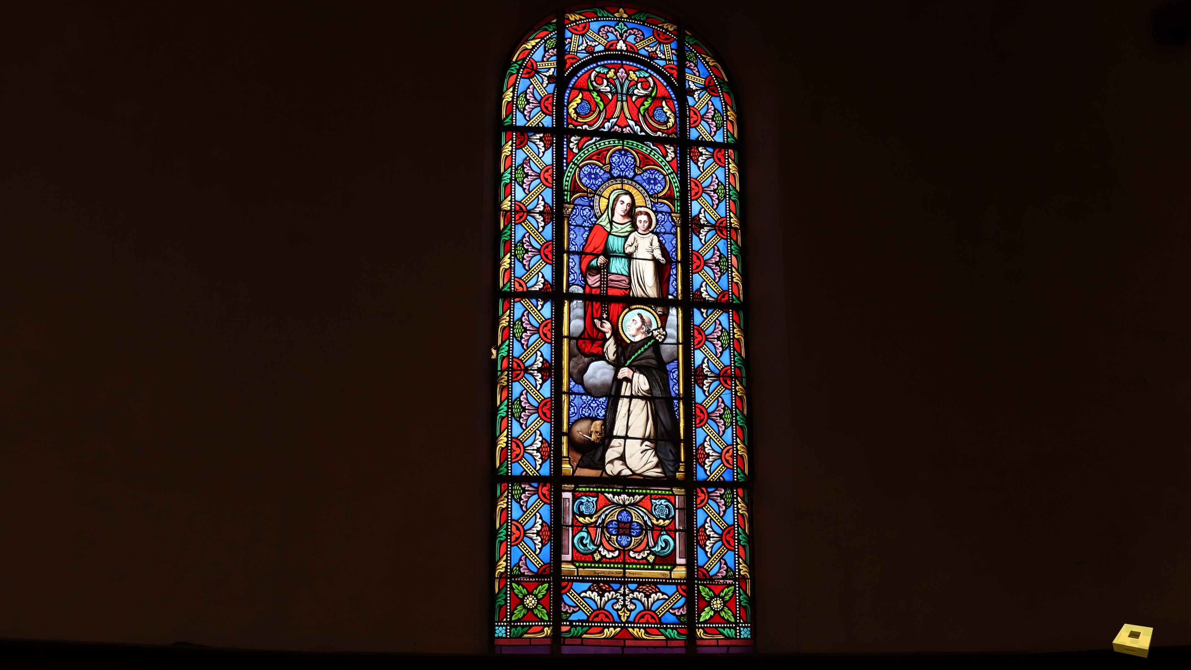 Rainville, church - stained glass window (I)