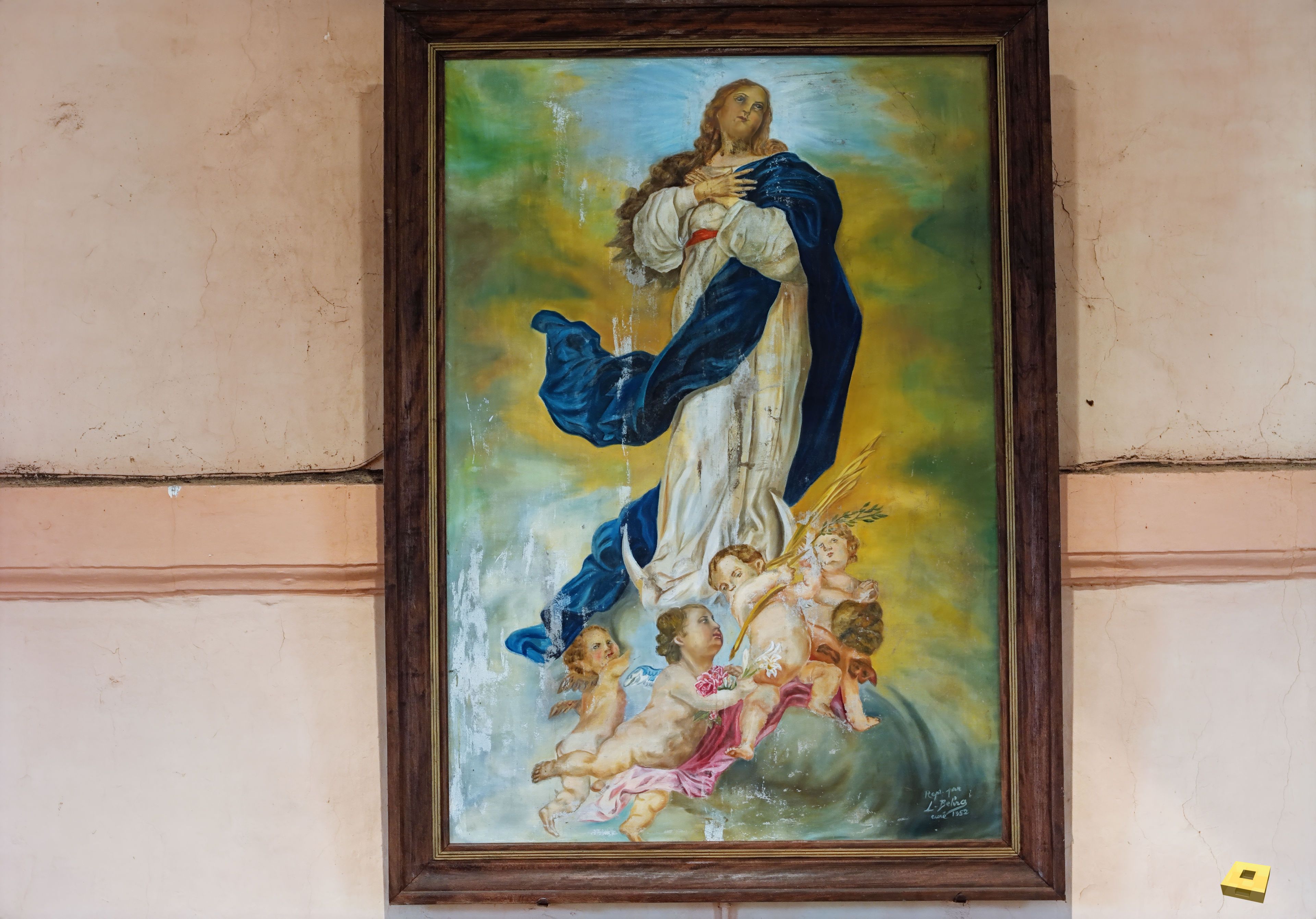 Rainville, church - painting (I)