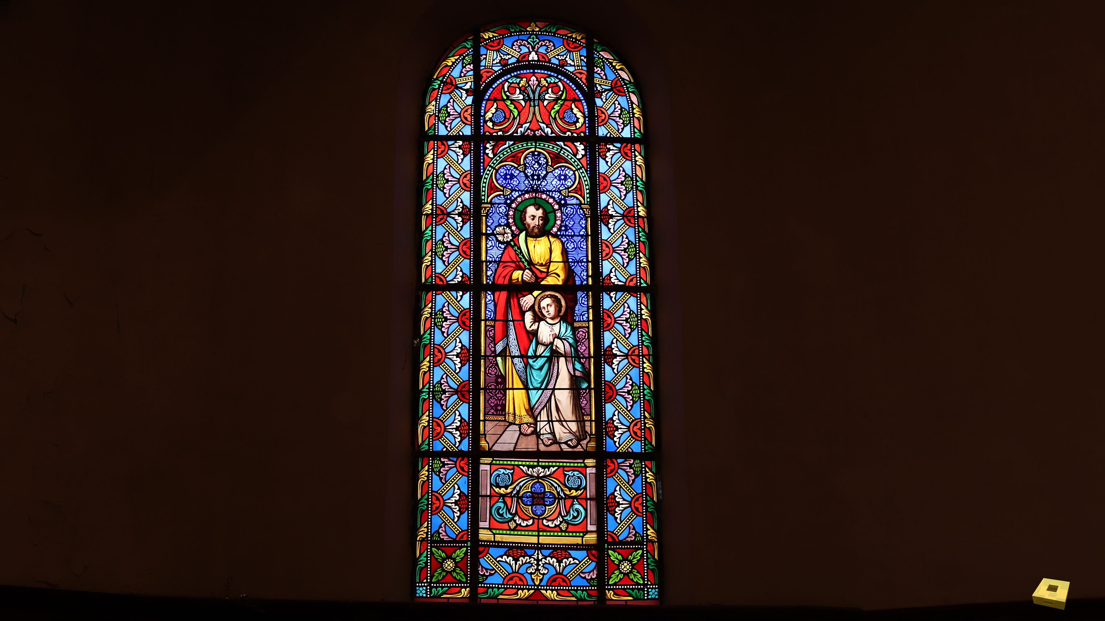 Rainville, church - stained glass window (I)