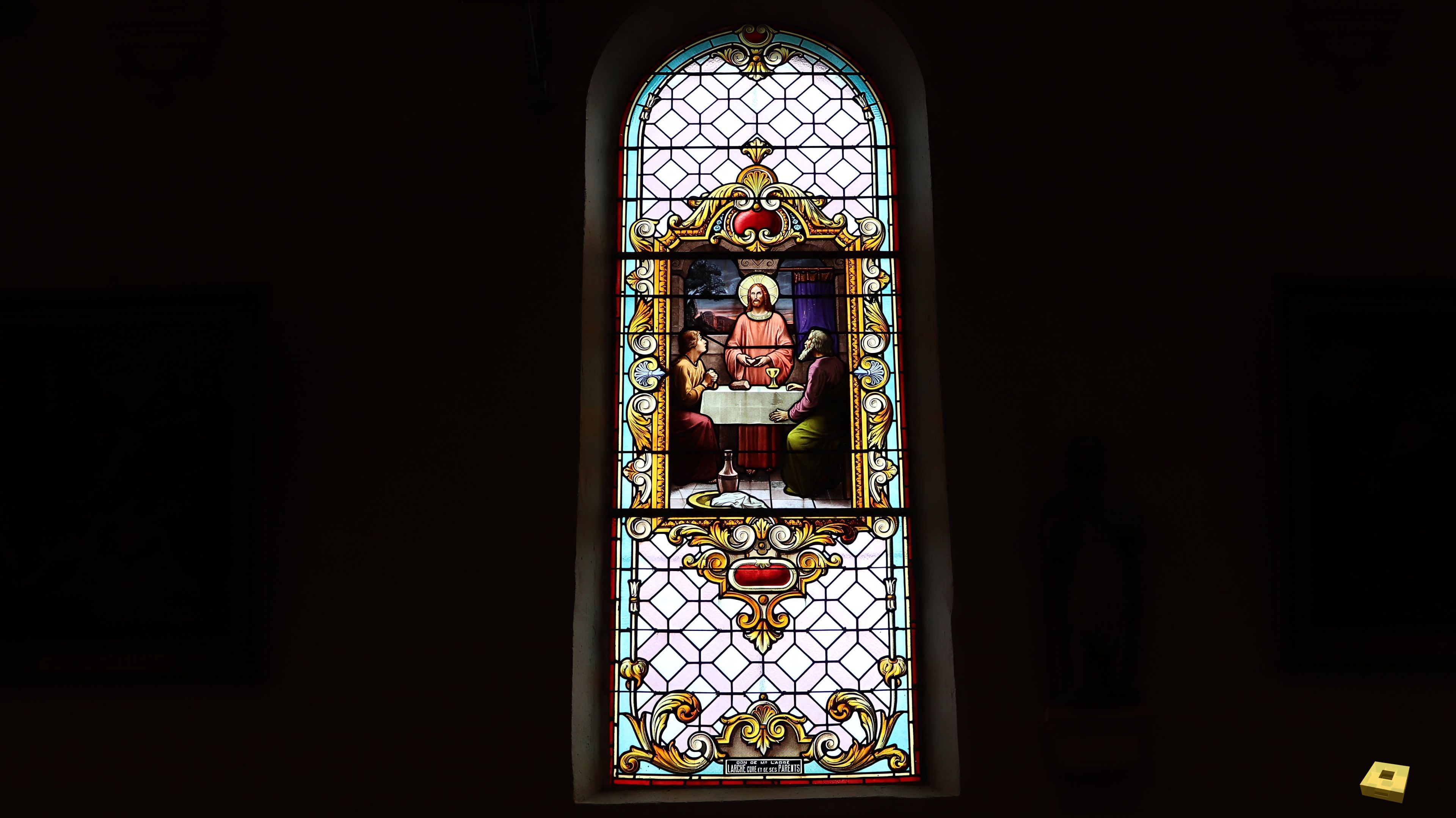 Rainville, church - stained glass window (I)