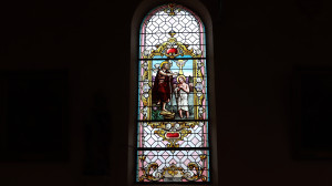 Rainville, church - stained glass window (I)