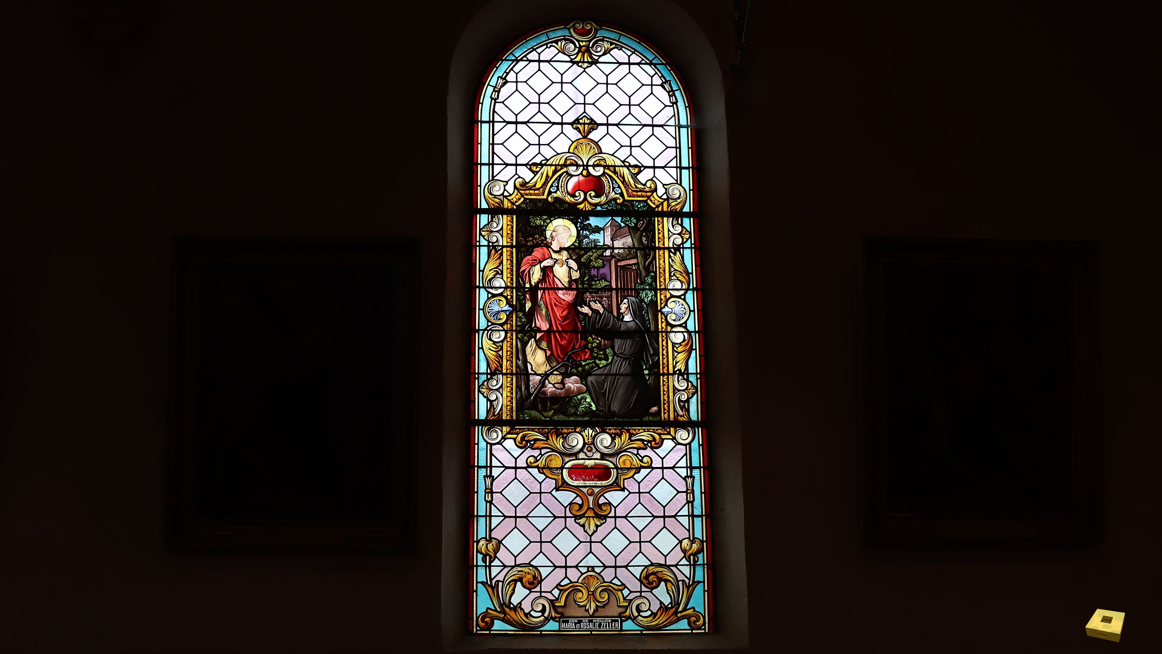 Rainville, church - stained glass window (I)