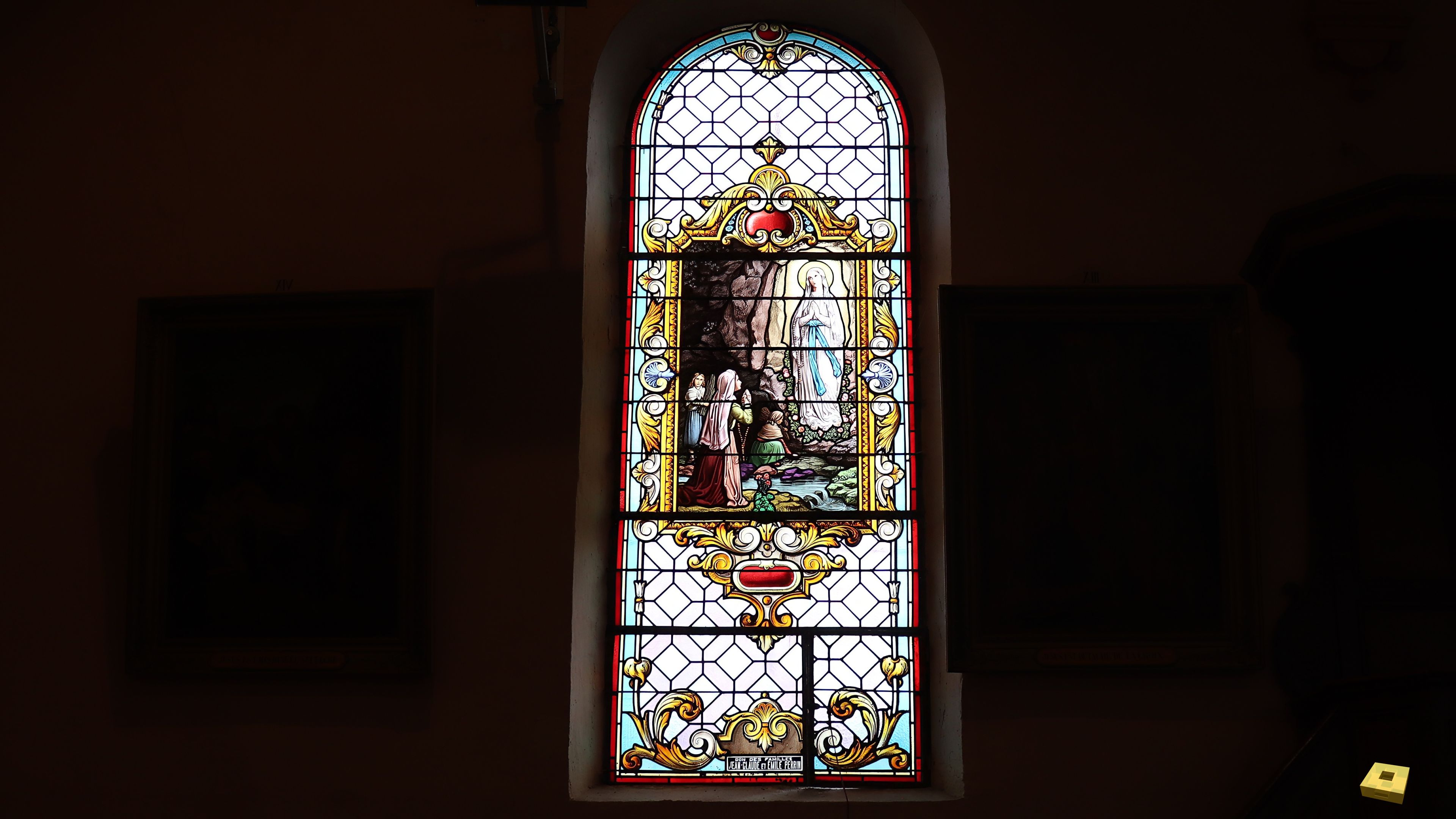 Rainville, church - stained glass window (I)