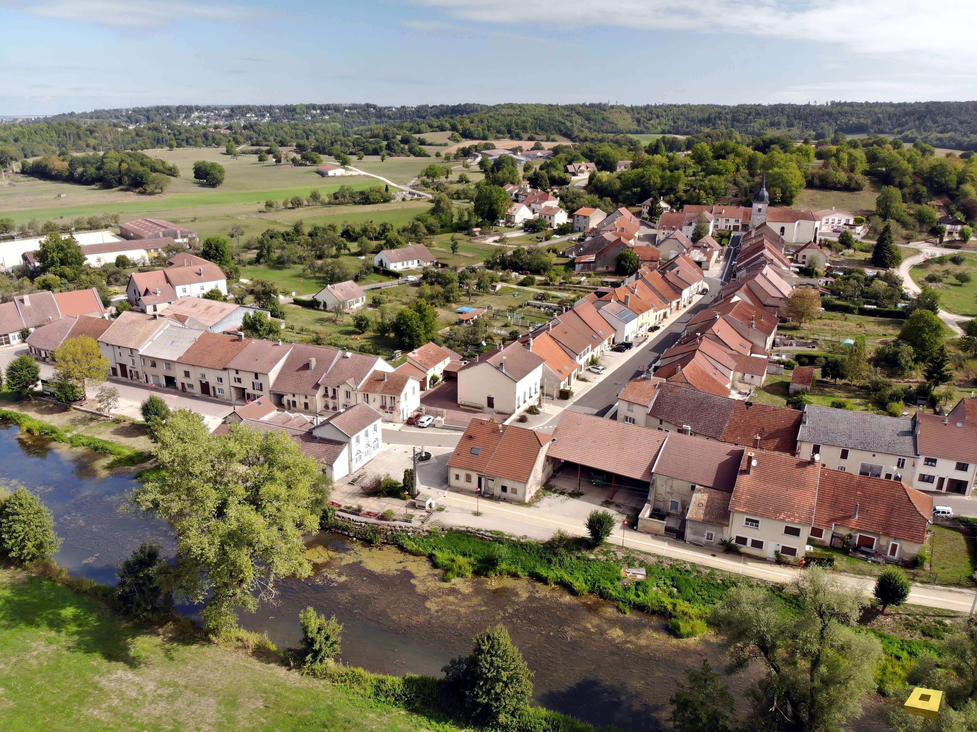 Rebeuville, aerial view (I)