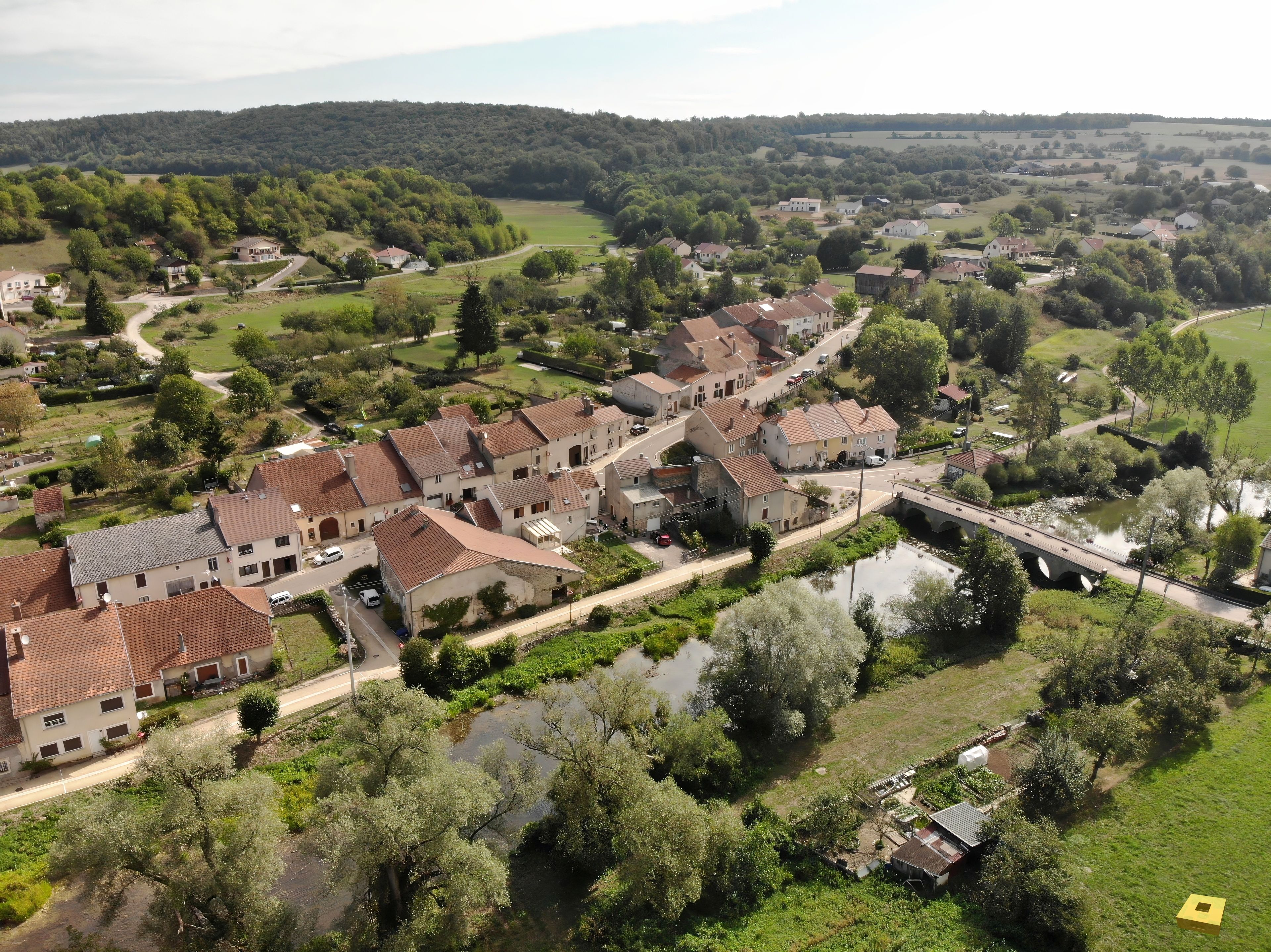 Rebeuville, aerial view (I)