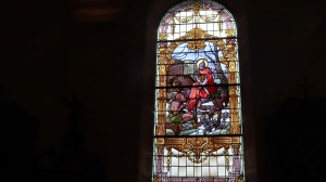 Rebeuville, church - stained glass window (I)