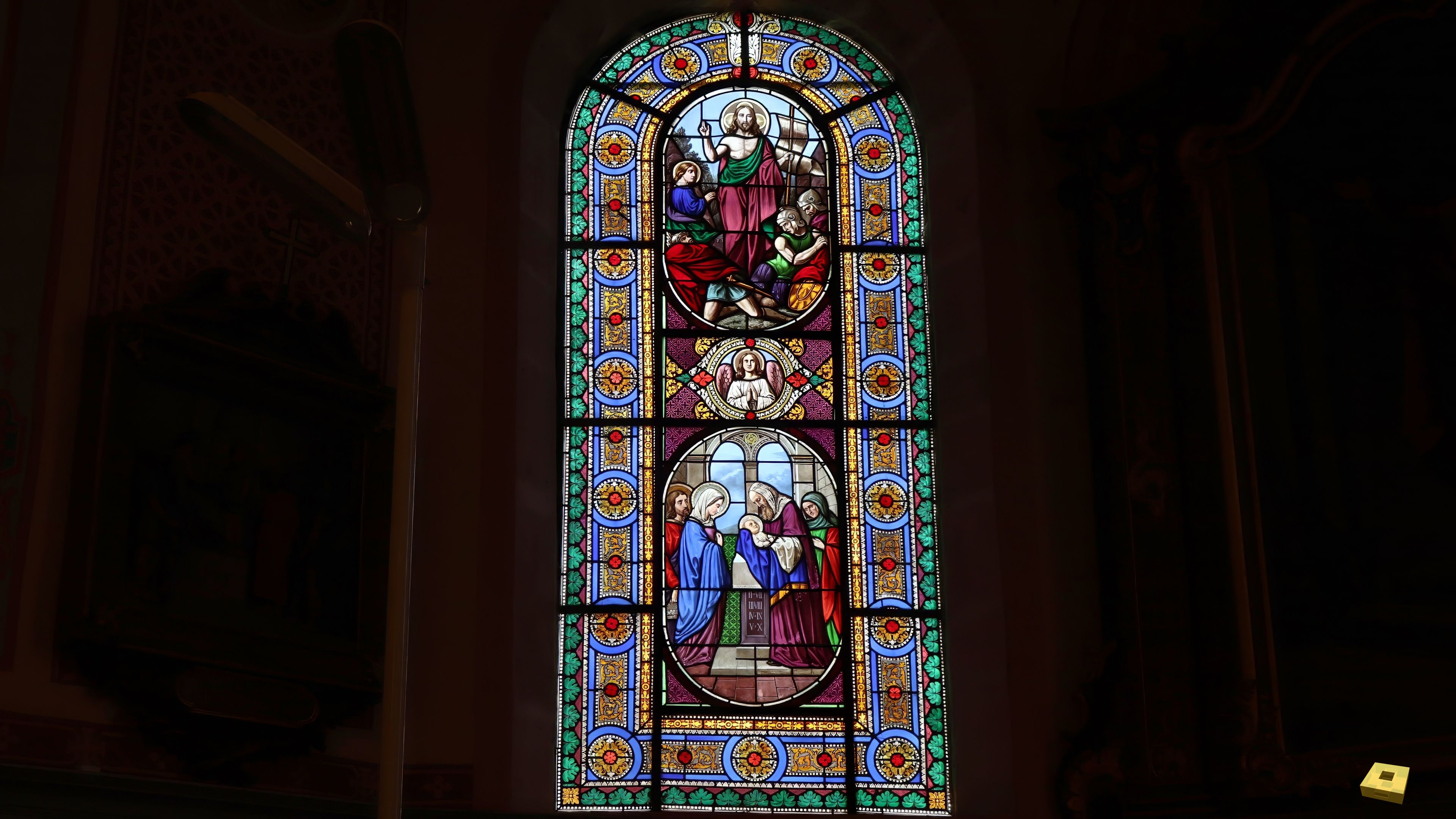 Rebeuville, église - vitrail (I)
