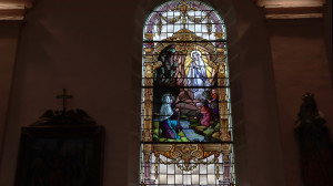Rebeuville, church - stained glass window (I)