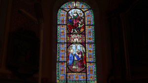 Rebeuville, church - stained glass window (I)