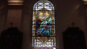 Rebeuville, church - stained glass window (I)