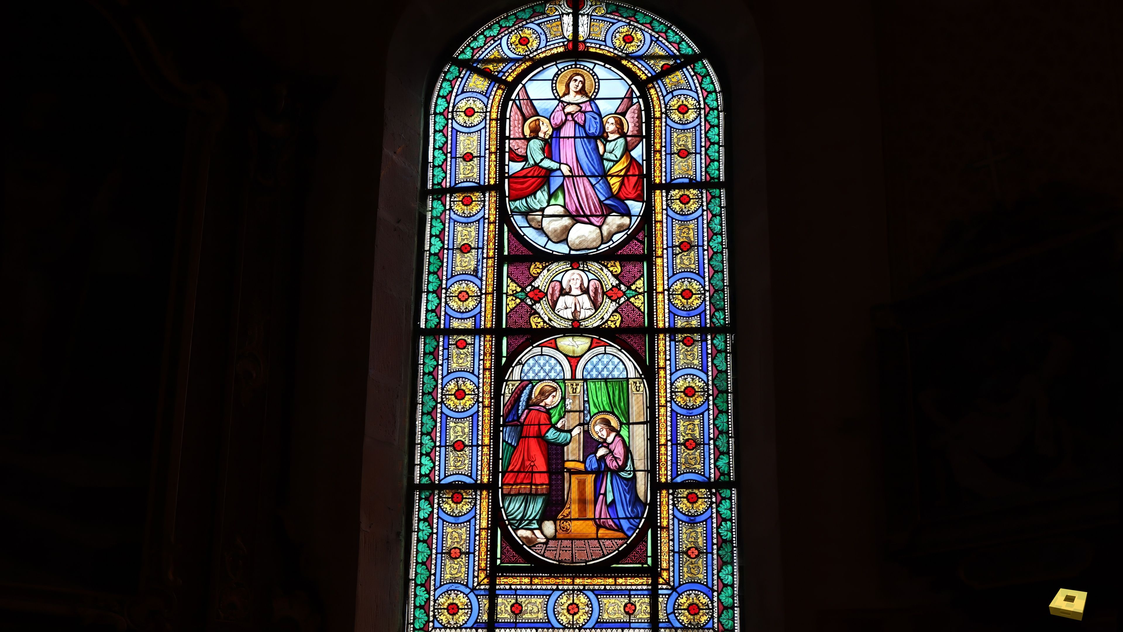 Rebeuville, église - vitrail (I)