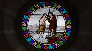 Rebeuville, church - stained glass window (I)