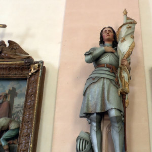Rebeuville, church - Joan of Arc (S)