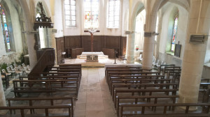 Removille, église - vue sur l'autel (S)