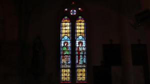 Removille, église - vitrail (I)