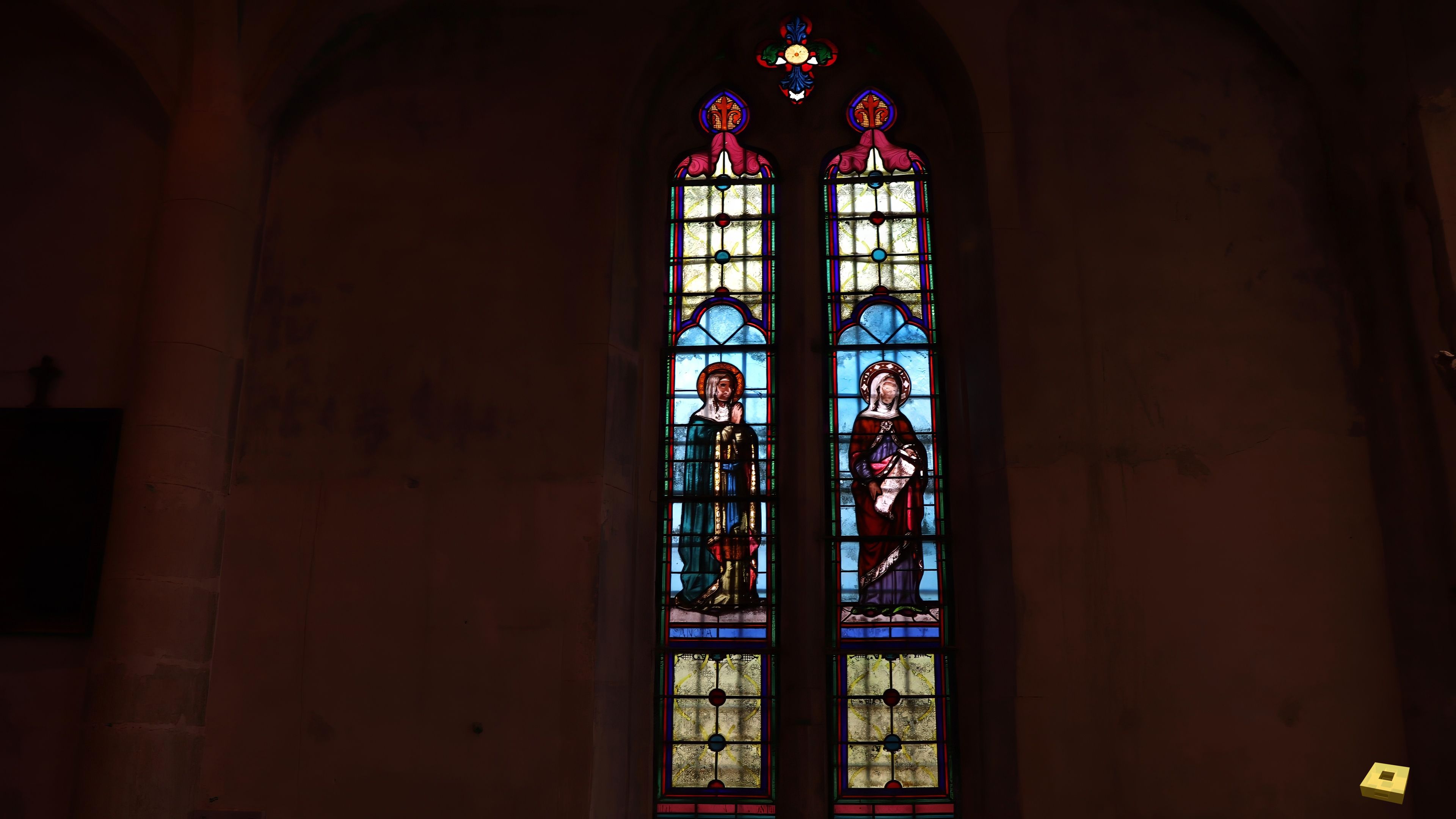 Removille, église - vitrail (I)